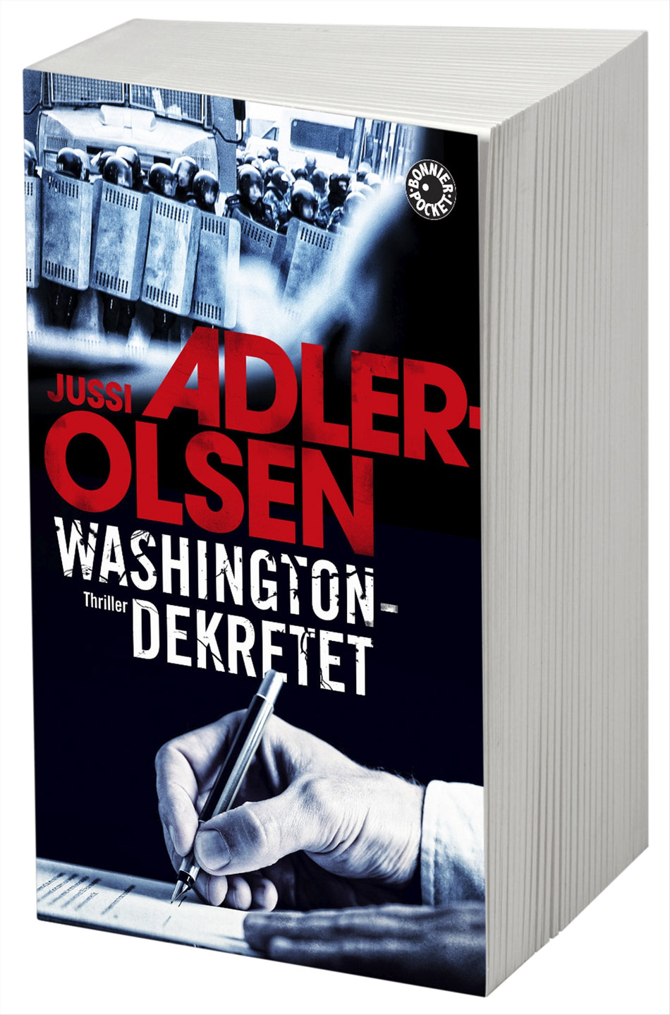 Valokuva kirjasta Jussi Adler-Olsen Washingtondekretet, kuuluu tuoteryhmään Ruots kaunokirjat.