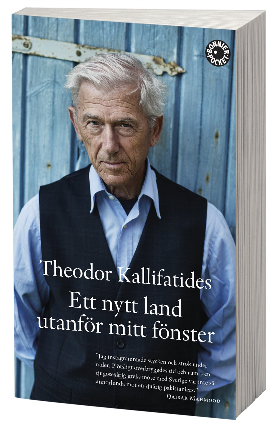 Valokuva kirjasta Theodor Kallifatides Ett nytt land utanför mitt fönster, kuuluu tuoteryhmään Ruots muu tieto.