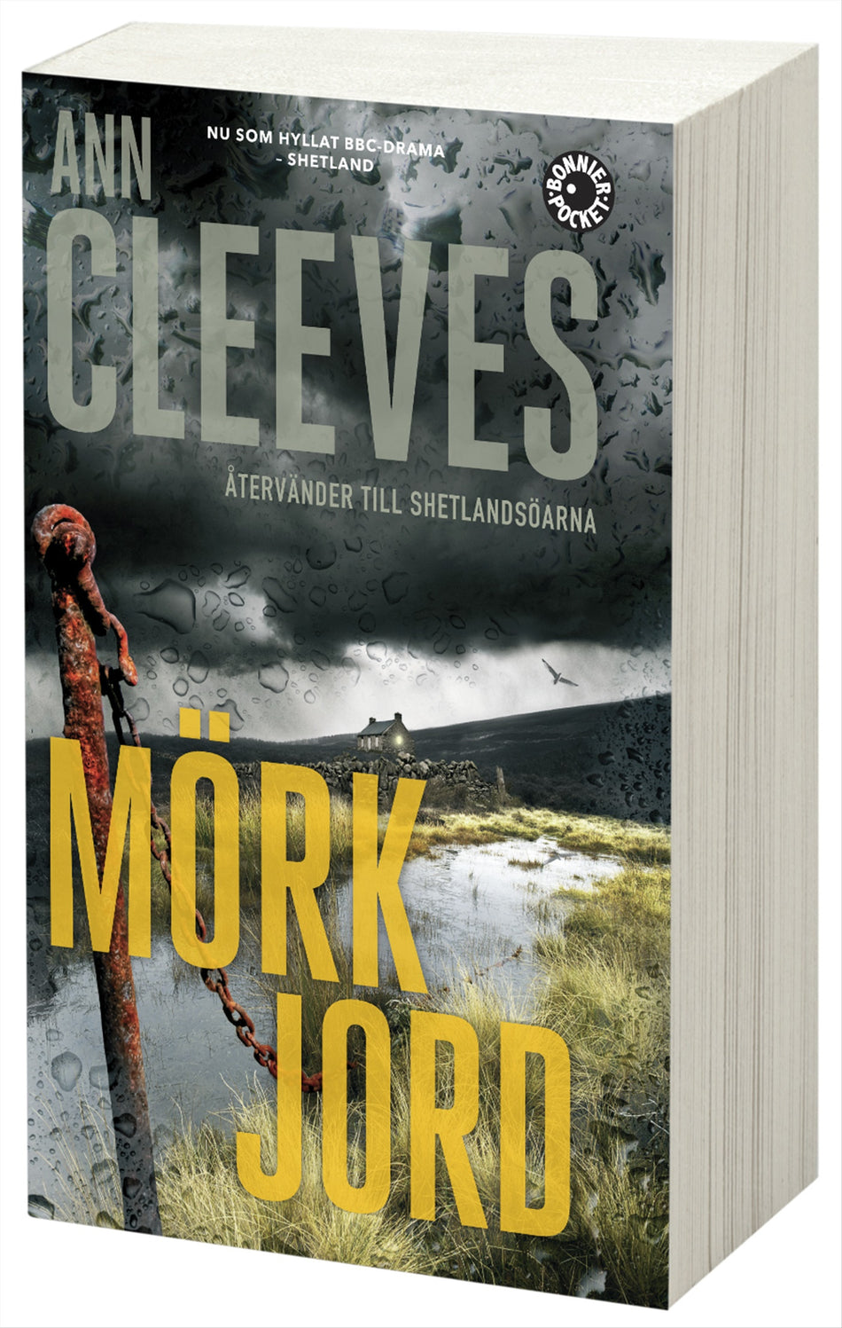 Valokuva kirjasta Ann Cleeves Mörk jord, kuuluu tuoteryhmään Ruots kaunokirjat.