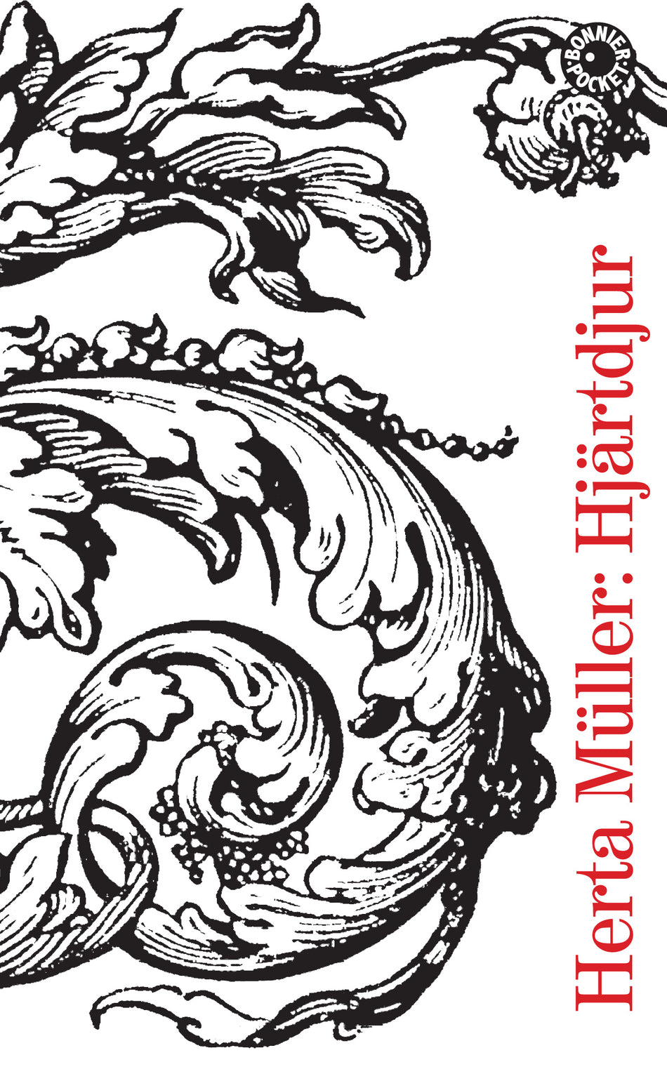 Valokuva kirjasta Herta Müller Hjärtdjur, kuuluu tuoteryhmään Ruots kaunokirjat.