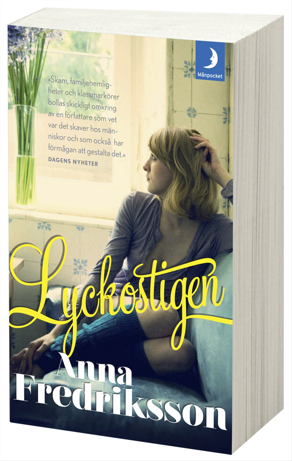 Valokuva kirjasta Anna Fredriksson Lyckostigen, kuuluu tuoteryhmään Ruots kaunokirjat.
