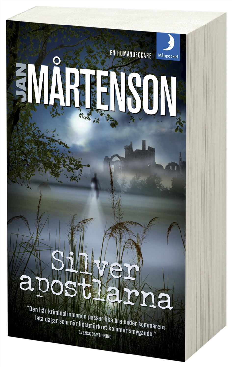 Valokuva kirjasta Jan Mårtenson Silverapostlarna, kuuluu tuoteryhmään Ruots kaunokirjat.