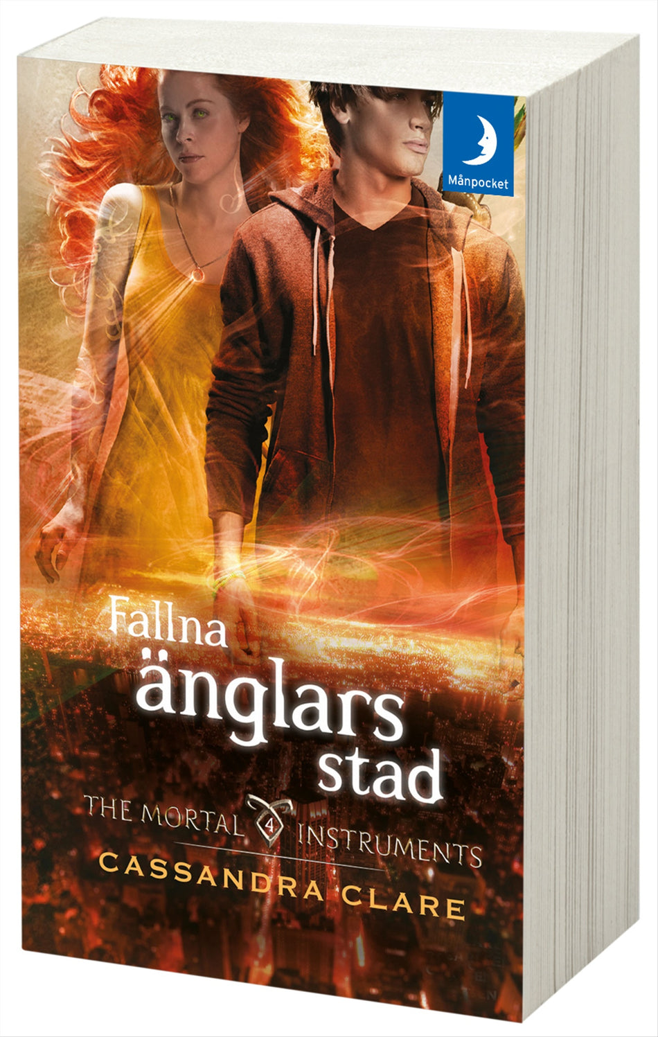 Valokuva kirjasta Cassandra Clare Fallna änglars stad, kuuluu tuoteryhmään Ruots lapset nuoret ja sarjakuvat.