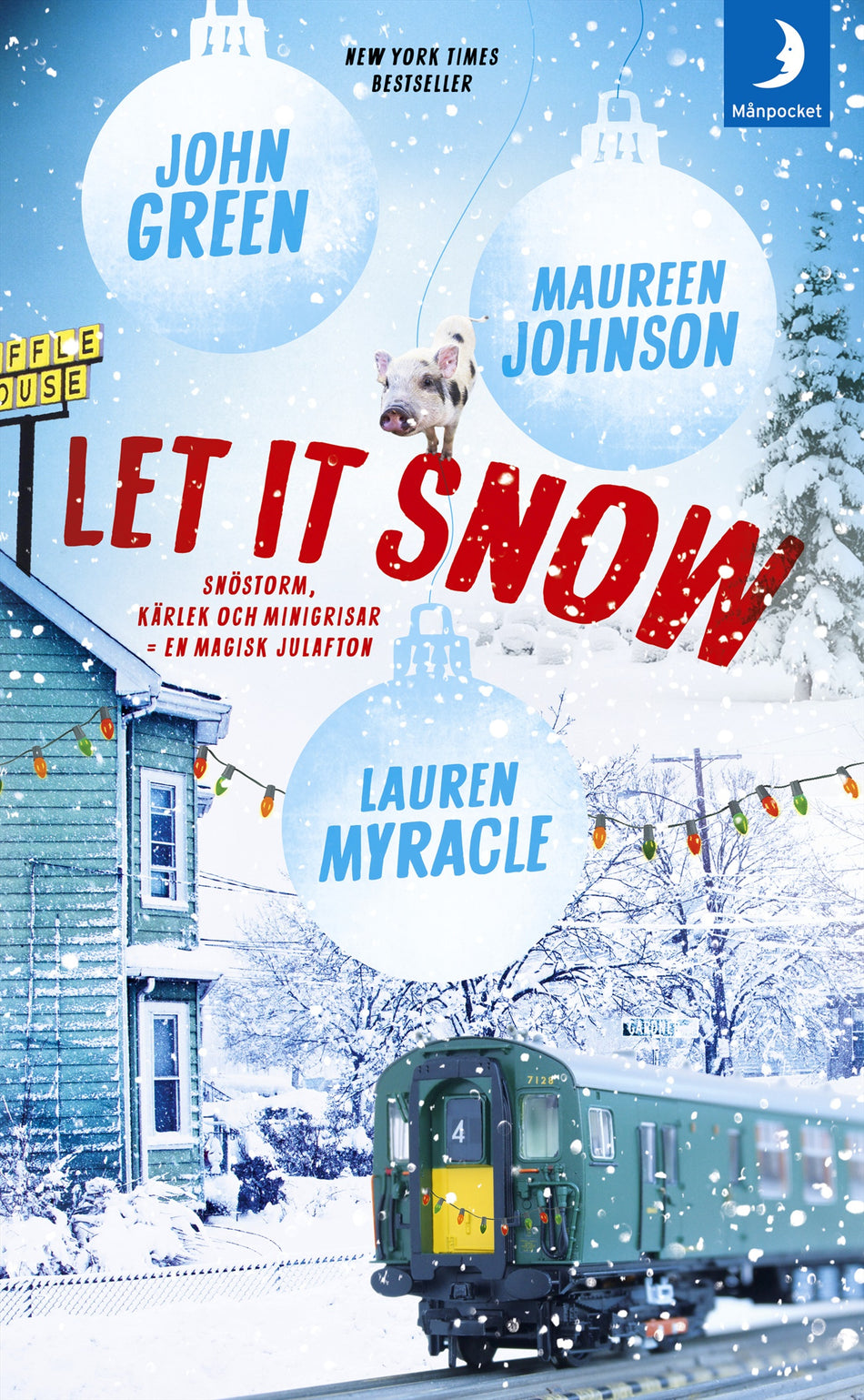 Valokuva kirjasta John Green / Maureen Johnson / Lauren Myracle Let it snow : magisk julhelg i tre delar, kuuluu tuoteryhmään Ruots lapset nuoret ja sarjakuvat.