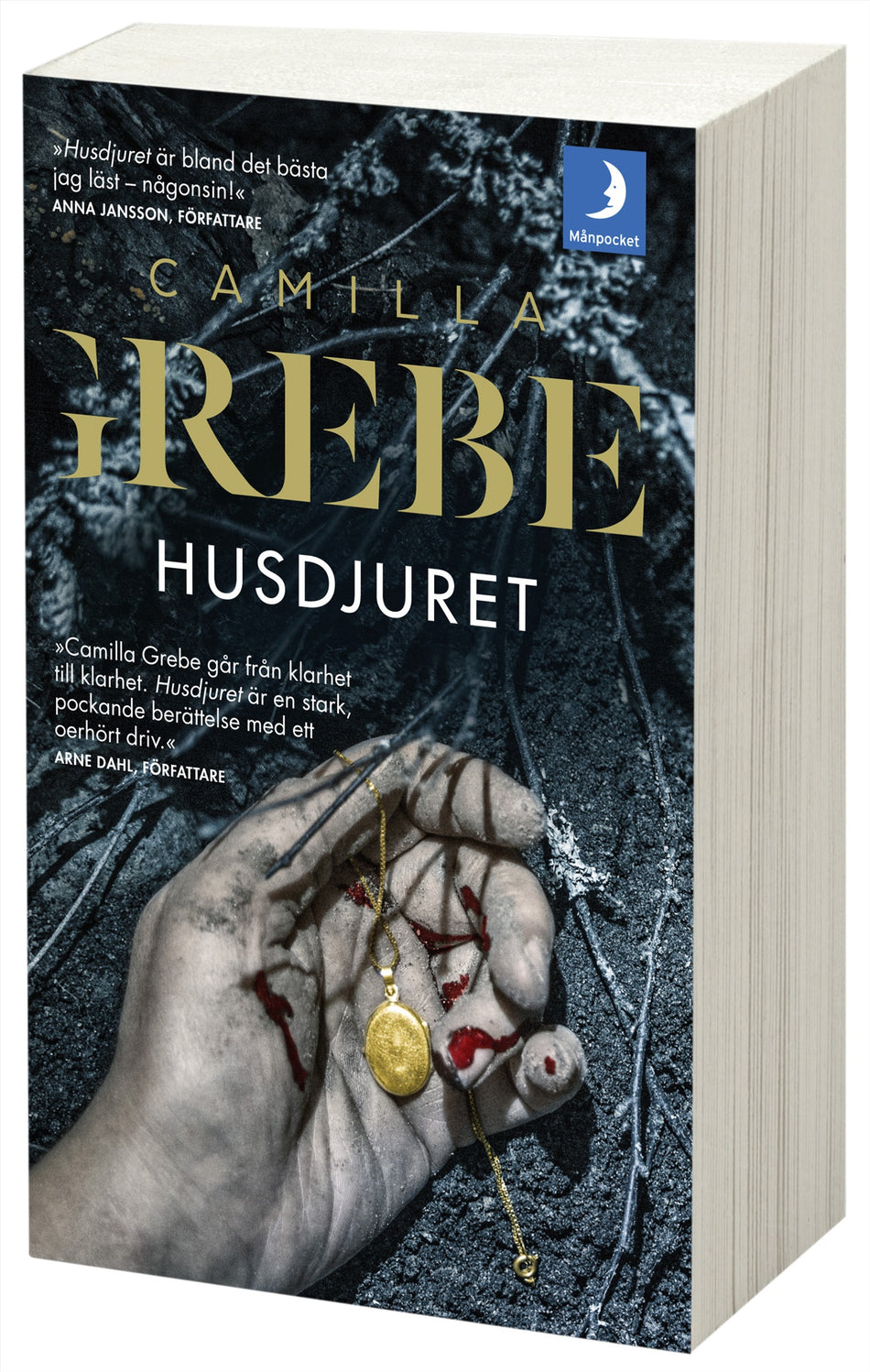 Valokuva kirjasta Camilla Grebe Husdjuret, kuuluu tuoteryhmään Ruots kaunokirjat.