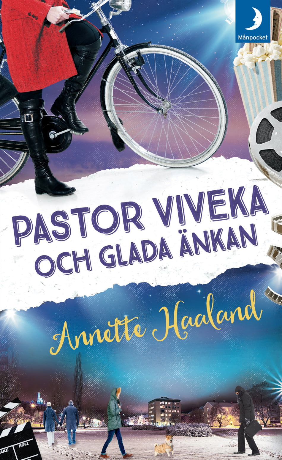 Valokuva kirjasta Annette Haaland Pastor Viveka och Glada änkan, kuuluu tuoteryhmään Ruots kaunokirjat.