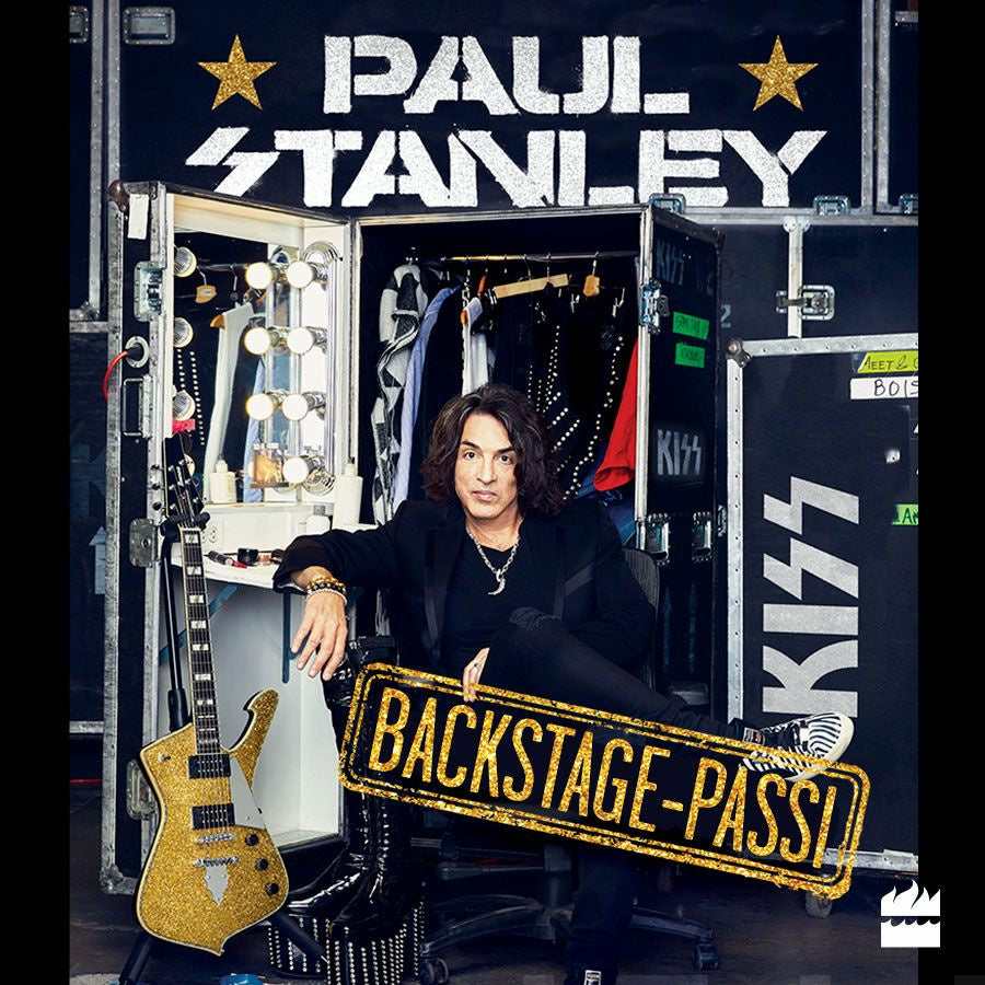 Valokuva kirjasta Paul Stanley Backstage-Passi, kuuluu tuoteryhmään Äänikirjat kauno.