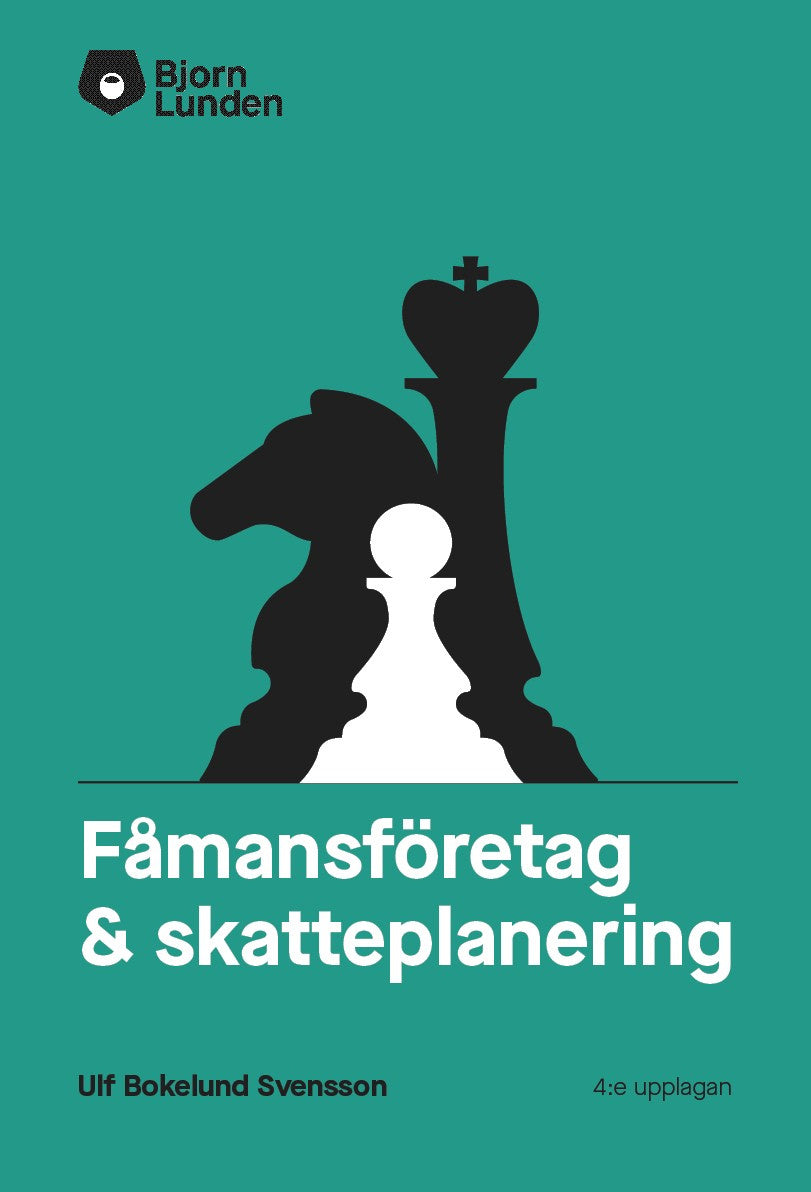 Valokuva kirjasta Ulf Bokelund Svensson Fåmansföretag &amp; skatteplanering, kuuluu tuoteryhmään Ruots muu tieto.