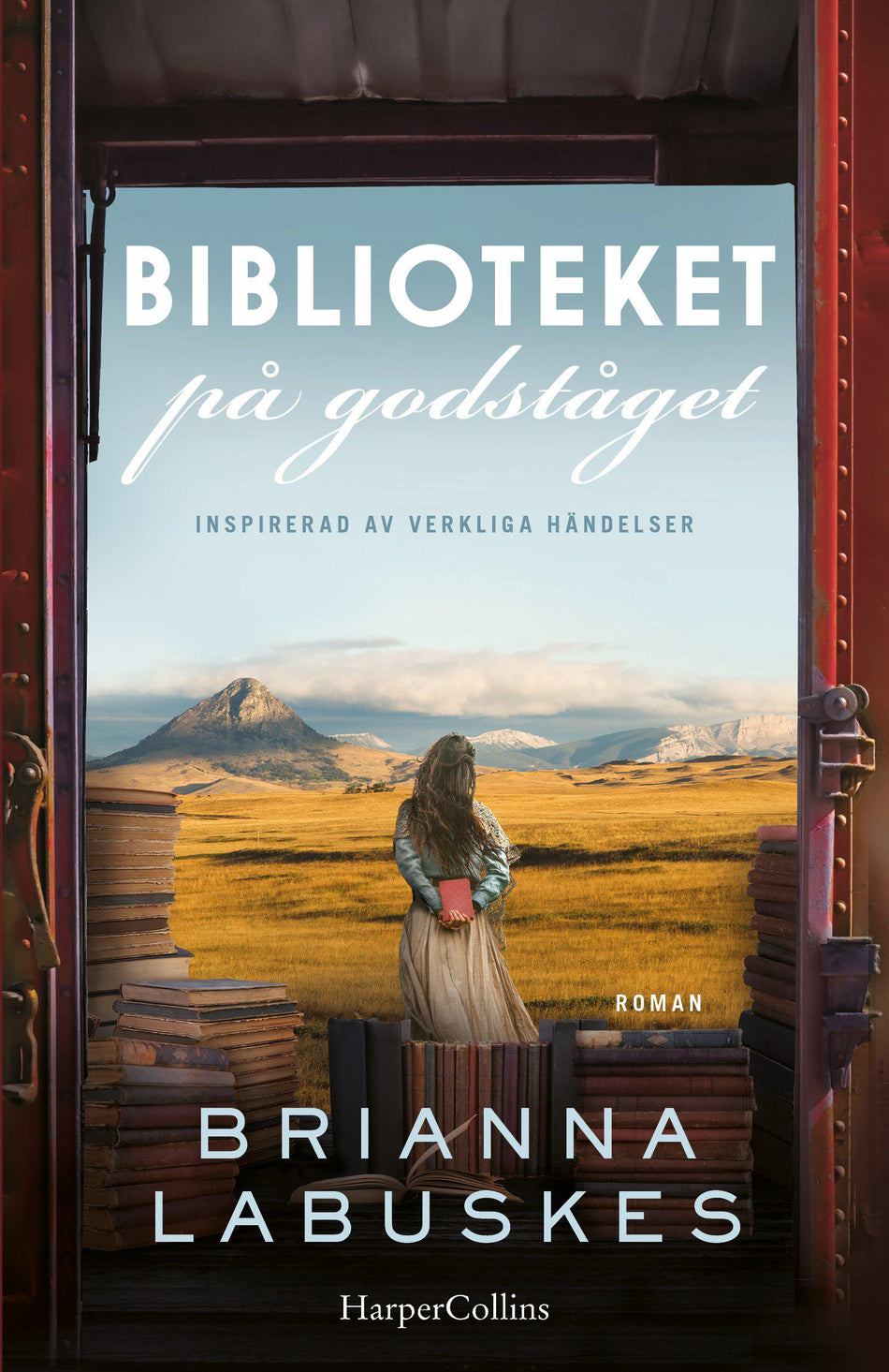 Valokuva kirjasta Brianna Labuskes Biblioteket på godståget, kuuluu tuoteryhmään Ruots kaunokirjat.