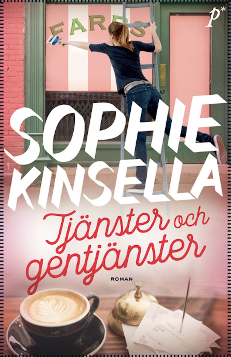 Valokuva kirjasta Sophie Kinsella Tjänster och gentjänster, kuuluu tuoteryhmään Ruots kaunokirjat.
