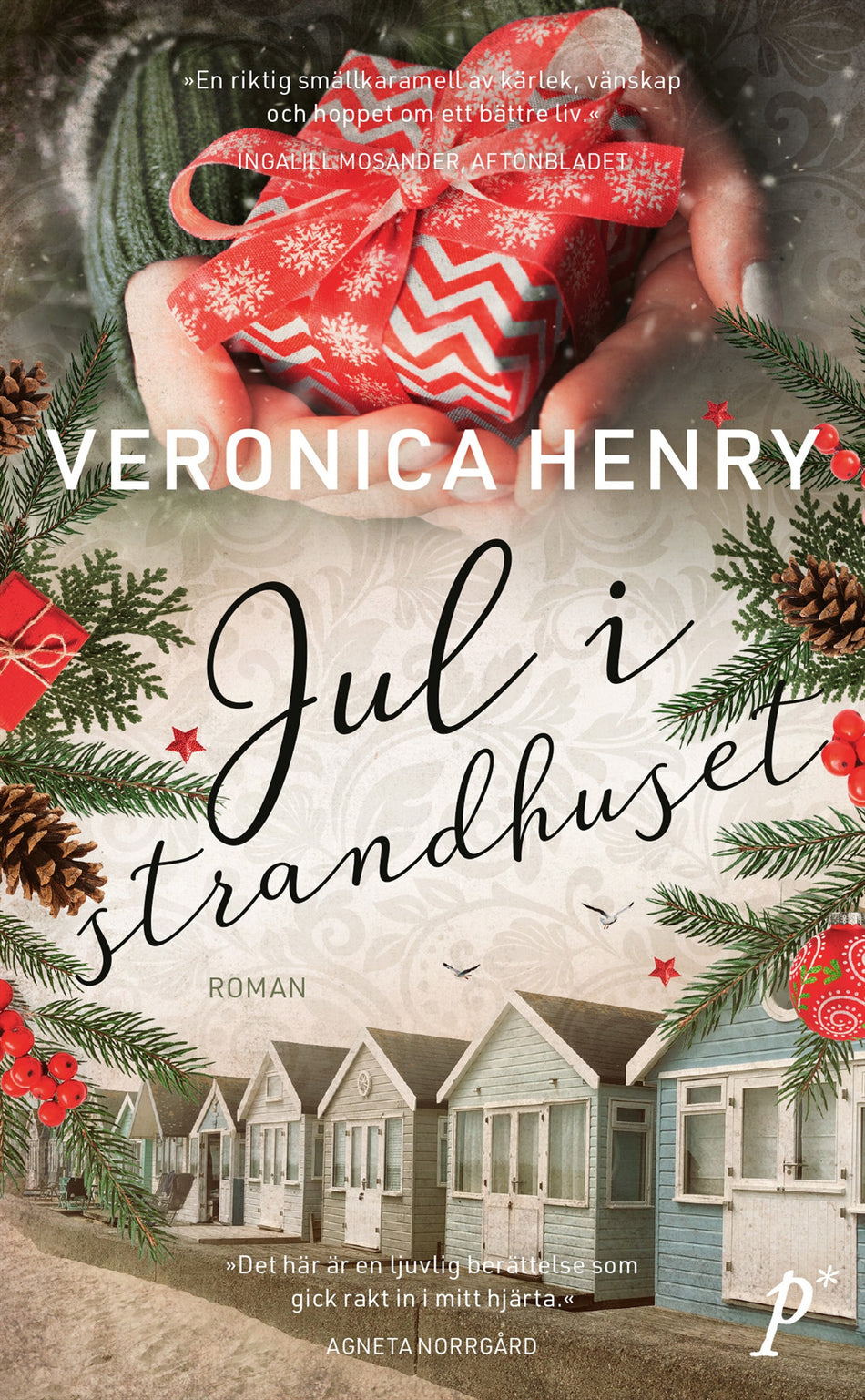 Valokuva kirjasta Veronica Henry Jul i strandhuset, kuuluu tuoteryhmään Ruots kaunokirjat.