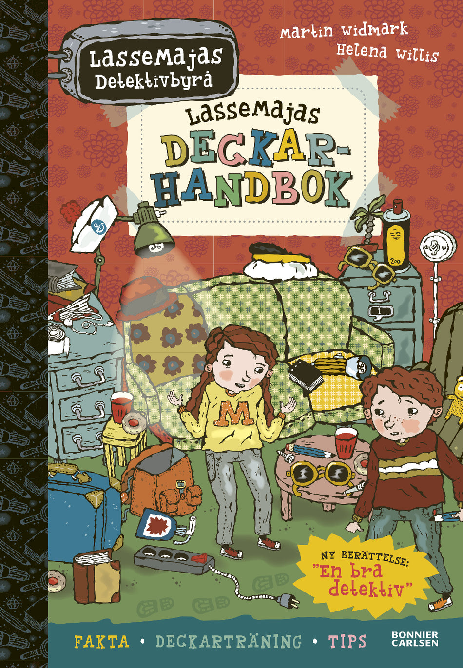 Valokuva kirjasta Martin Widmark LasseMajas deckarhandbok, kuuluu tuoteryhmään Ruots lapset nuoret ja sarjakuvat.