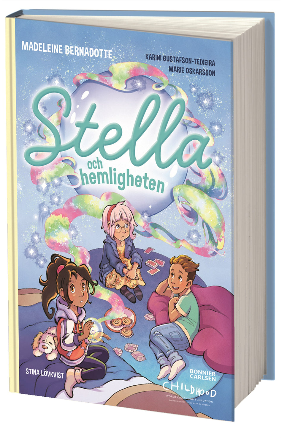 Valokuva kirjasta Madeleine Bernadotte / Karini Gustafson-Teixeira / Marie Oskarsson Stella och hemligheten, kuuluu tuoteryhmään Ruots lapset nuoret ja sarjakuvat.
