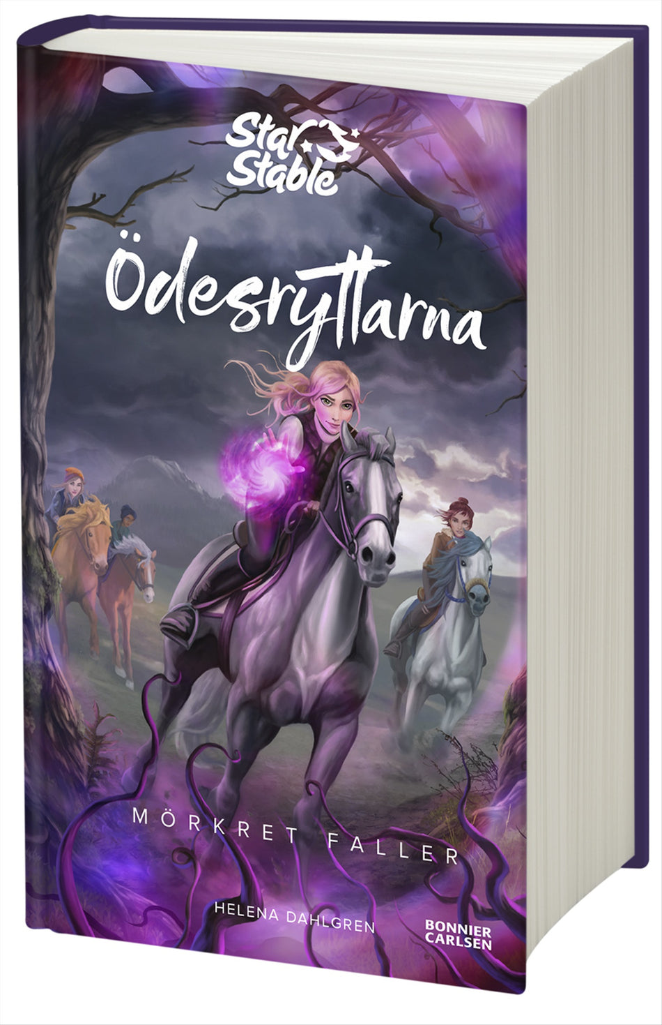 Valokuva kirjasta Helena Dahlgren Ödesryttarna. Mörkret faller, kuuluu tuoteryhmään Ruots lapset nuoret ja sarjakuvat.