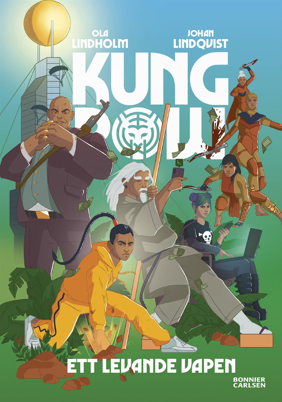 Valokuva kirjasta Ola Lindholm / Johan Lindqvist Ett levande vapen, kuuluu tuoteryhmään Ruots lapset nuoret ja sarjakuvat.