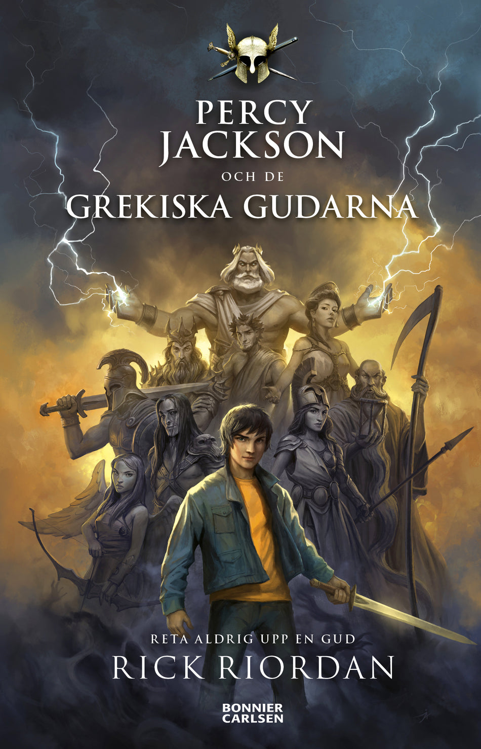 Valokuva kirjasta Rick Riordan Percy Jackson och de grekiska gudarna, kuuluu tuoteryhmään Ruots lapset nuoret ja sarjakuvat.