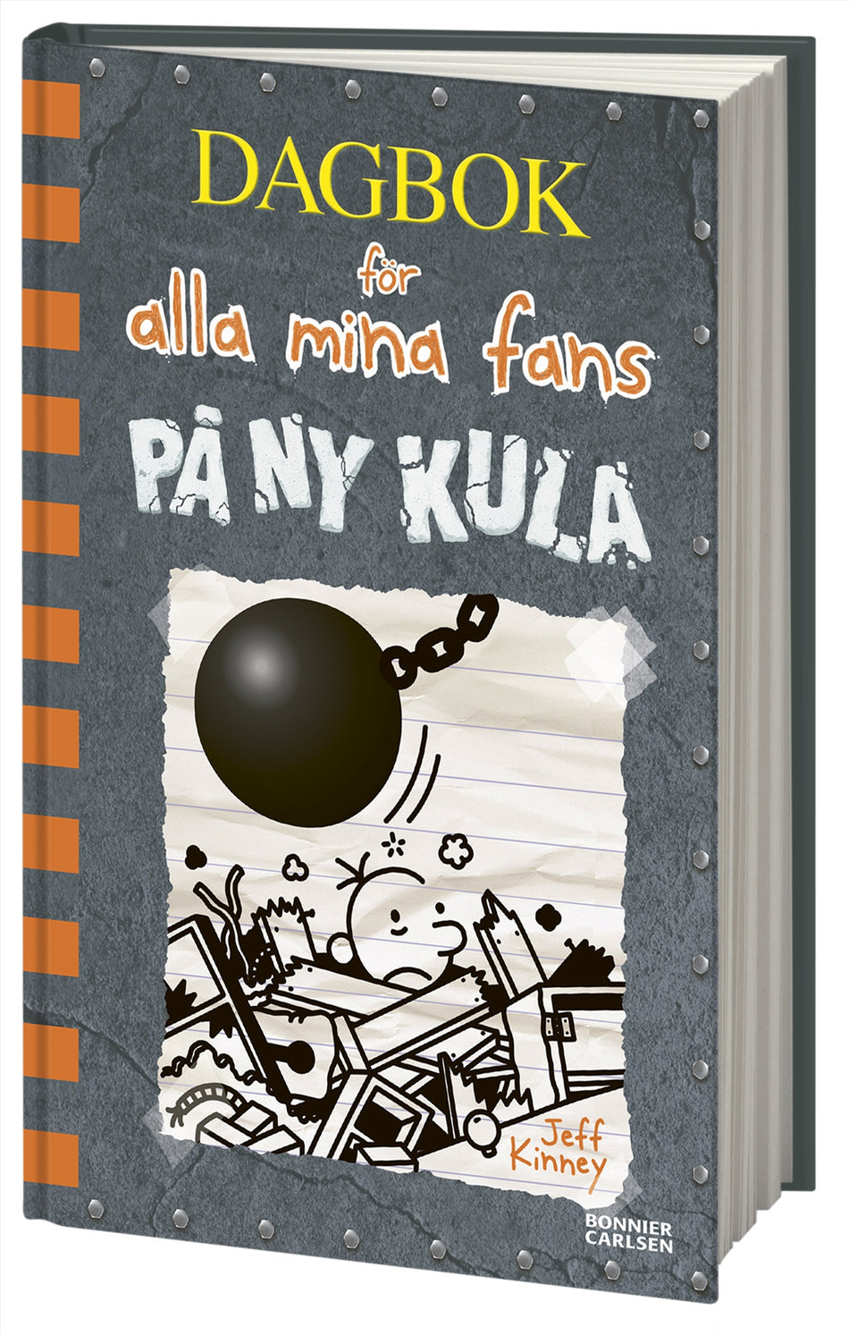 Valokuva kirjasta Jeff Kinney På ny kula, kuuluu tuoteryhmään Ruots lapset nuoret ja sarjakuvat.