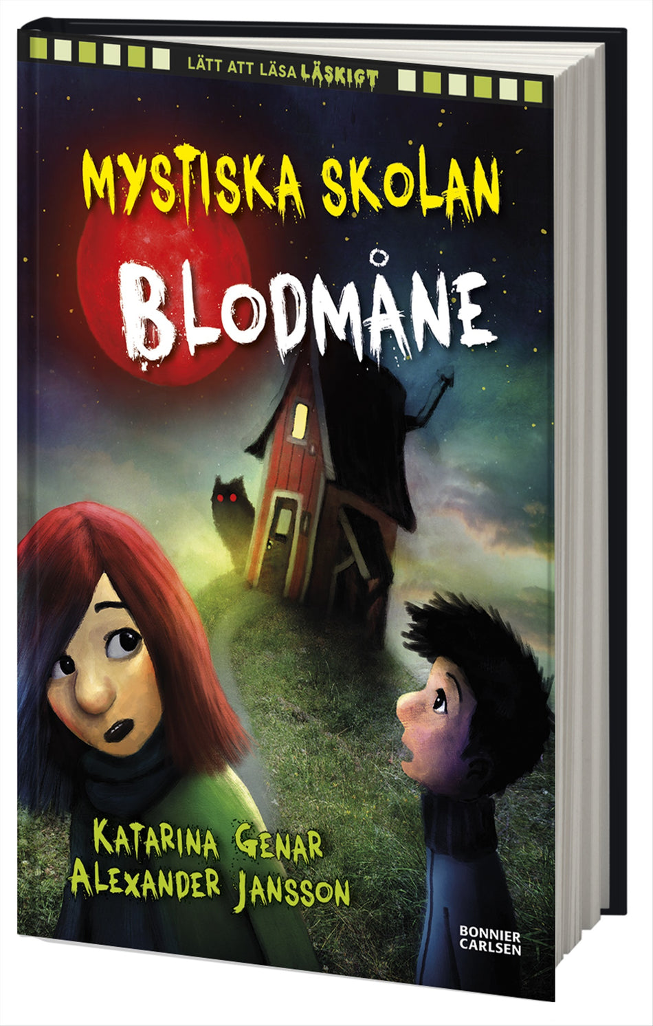 Valokuva kirjasta Katarina Genar Blodmåne, kuuluu tuoteryhmään Ruots lapset nuoret ja sarjakuvat.