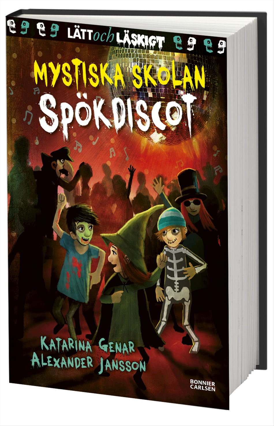 Valokuva kirjasta Katarina Genar Spökdiscot, kuuluu tuoteryhmään Ruots lapset nuoret ja sarjakuvat.