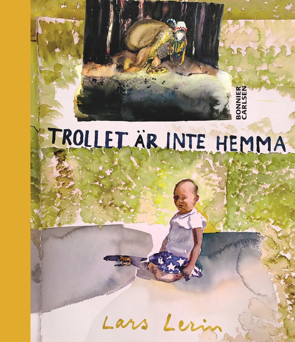 Valokuva kirjasta Lars Lerin Trollet är inte hemma, kuuluu tuoteryhmään Ruots lapset nuoret ja sarjakuvat.