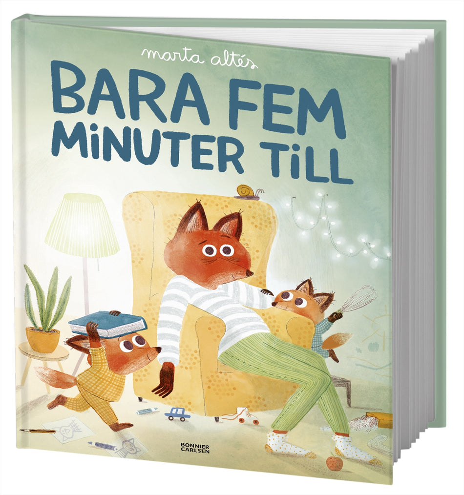 Valokuva kirjasta Marta Altés Bara fem minuter till, kuuluu tuoteryhmään Ruots lapset nuoret ja sarjakuvat.