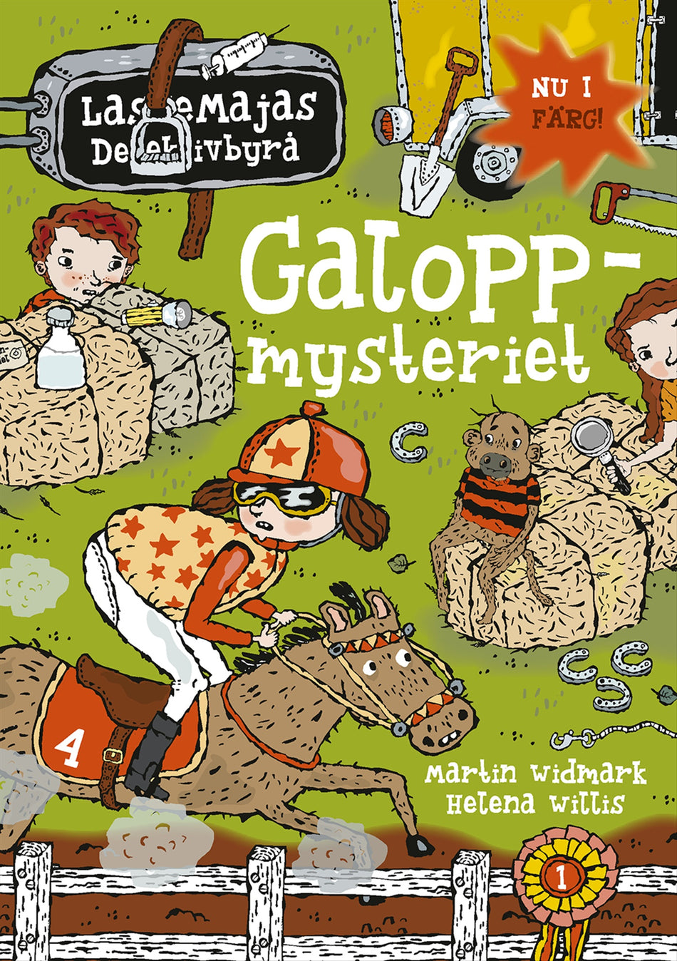 Valokuva kirjasta Martin Widmark Galoppmysteriet, kuuluu tuoteryhmään Ruots lapset nuoret ja sarjakuvat.