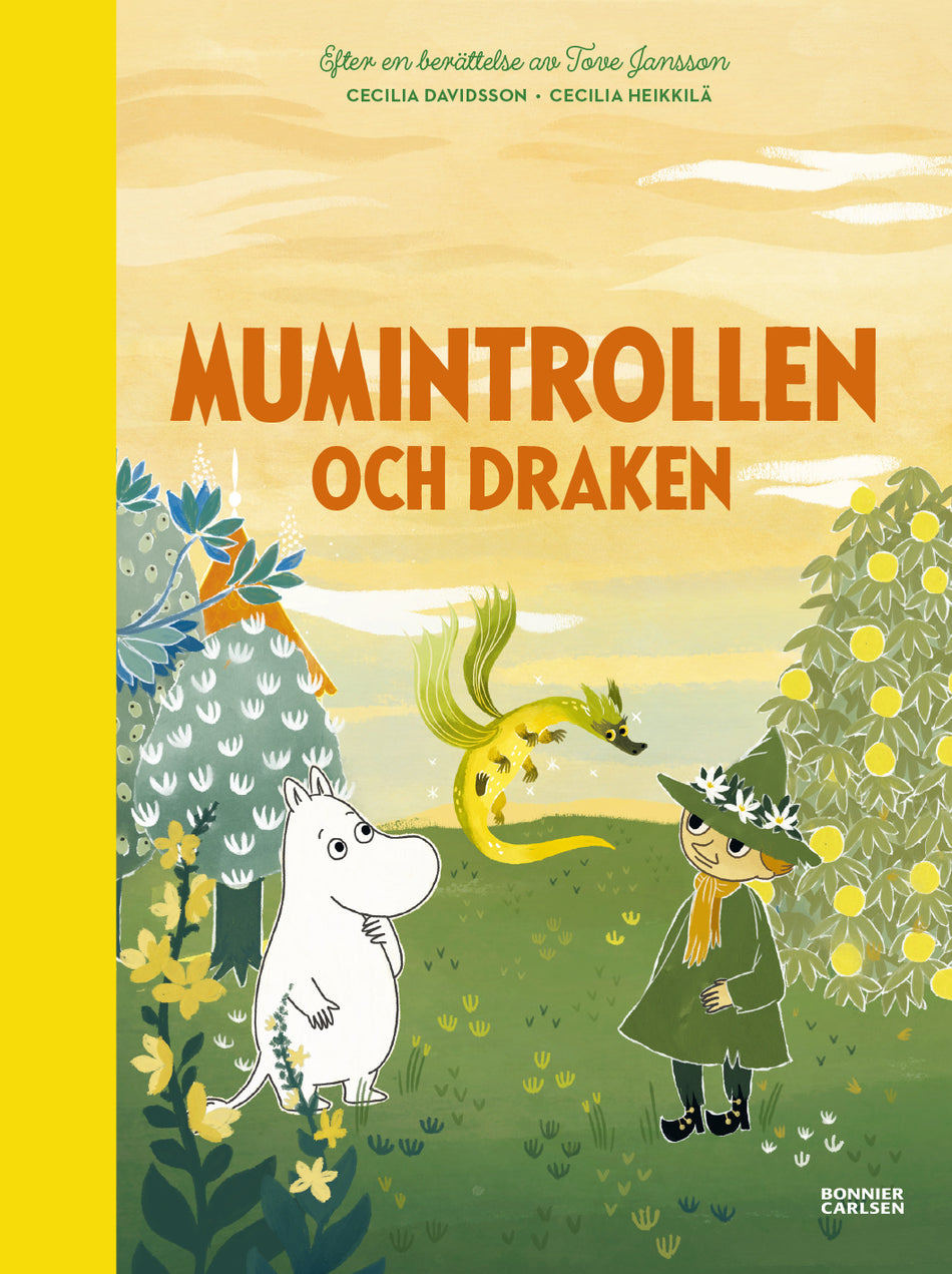 Valokuva kirjasta Tove Jansson / Cecilia Davidsson / Cecilia Heikkilä Mumintrollen och draken, kuuluu tuoteryhmään Ruots lapset nuoret ja sarjakuvat.