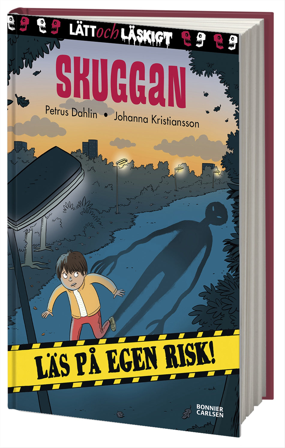Valokuva kirjasta Petrus Dahlin Skuggan, kuuluu tuoteryhmään Ruots lapset nuoret ja sarjakuvat.