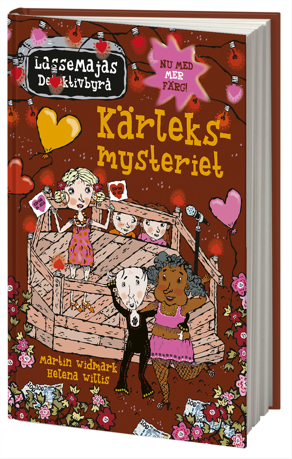 Valokuva kirjasta Martin Widmark Kärleksmysteriet, kuuluu tuoteryhmään Ruots lapset nuoret ja sarjakuvat.