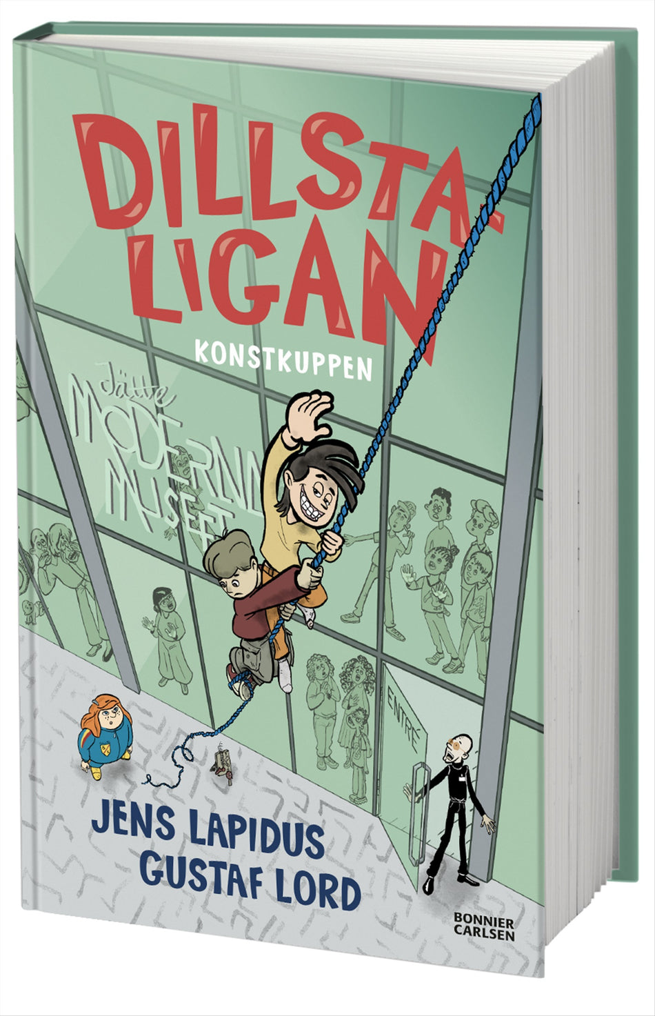 Valokuva kirjasta Jens Lapidus Konstkuppen, kuuluu tuoteryhmään Ruots lapset nuoret ja sarjakuvat.