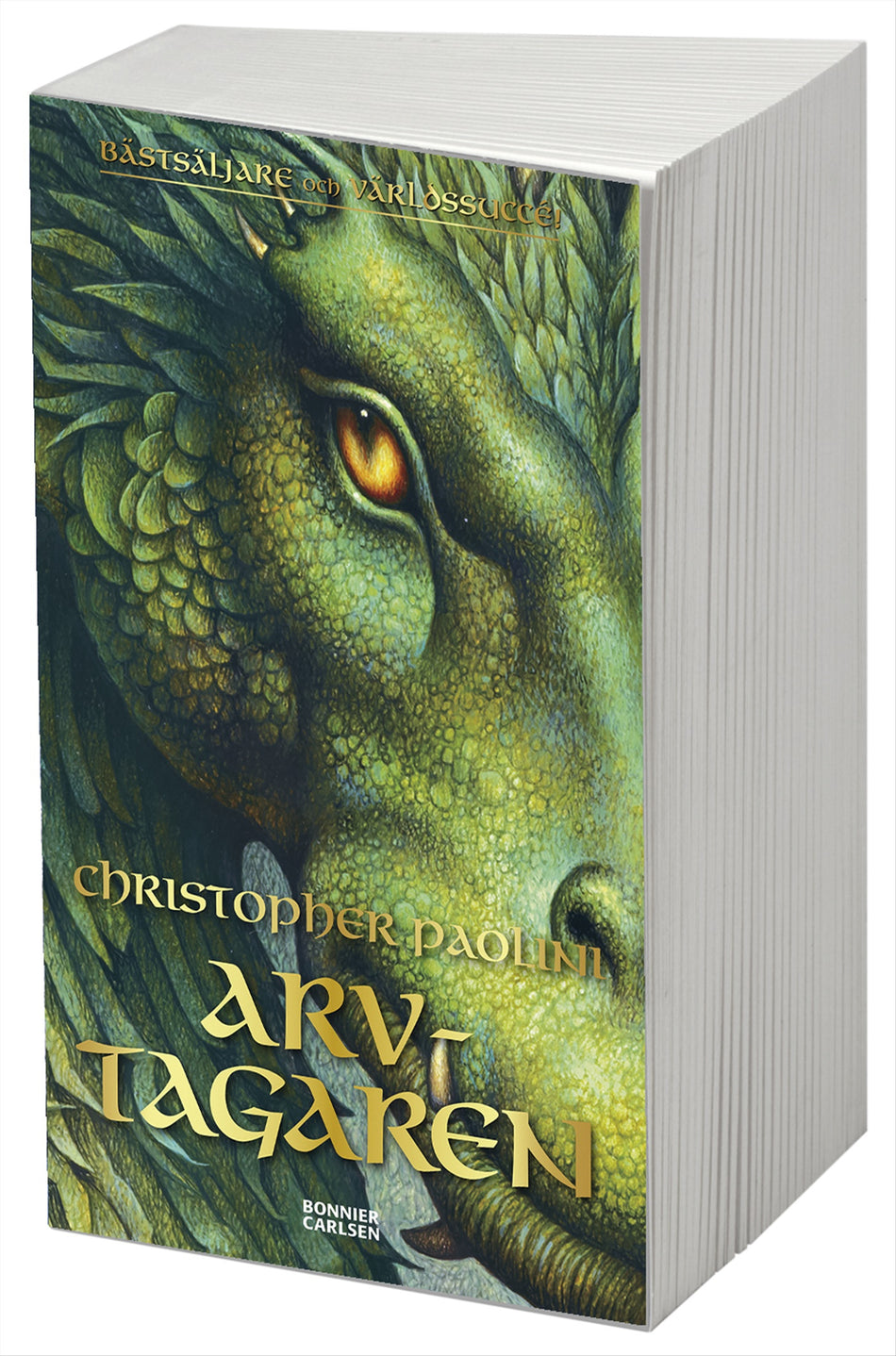 Valokuva kirjasta Christopher Paolini Arvtagaren, kuuluu tuoteryhmään Ruots lapset nuoret ja sarjakuvat.