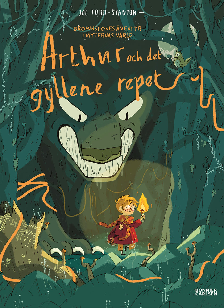 Valokuva kirjasta Joe Todd-Stanton Arthur och det gyllene repet, kuuluu tuoteryhmään Ruots lapset nuoret ja sarjakuvat.