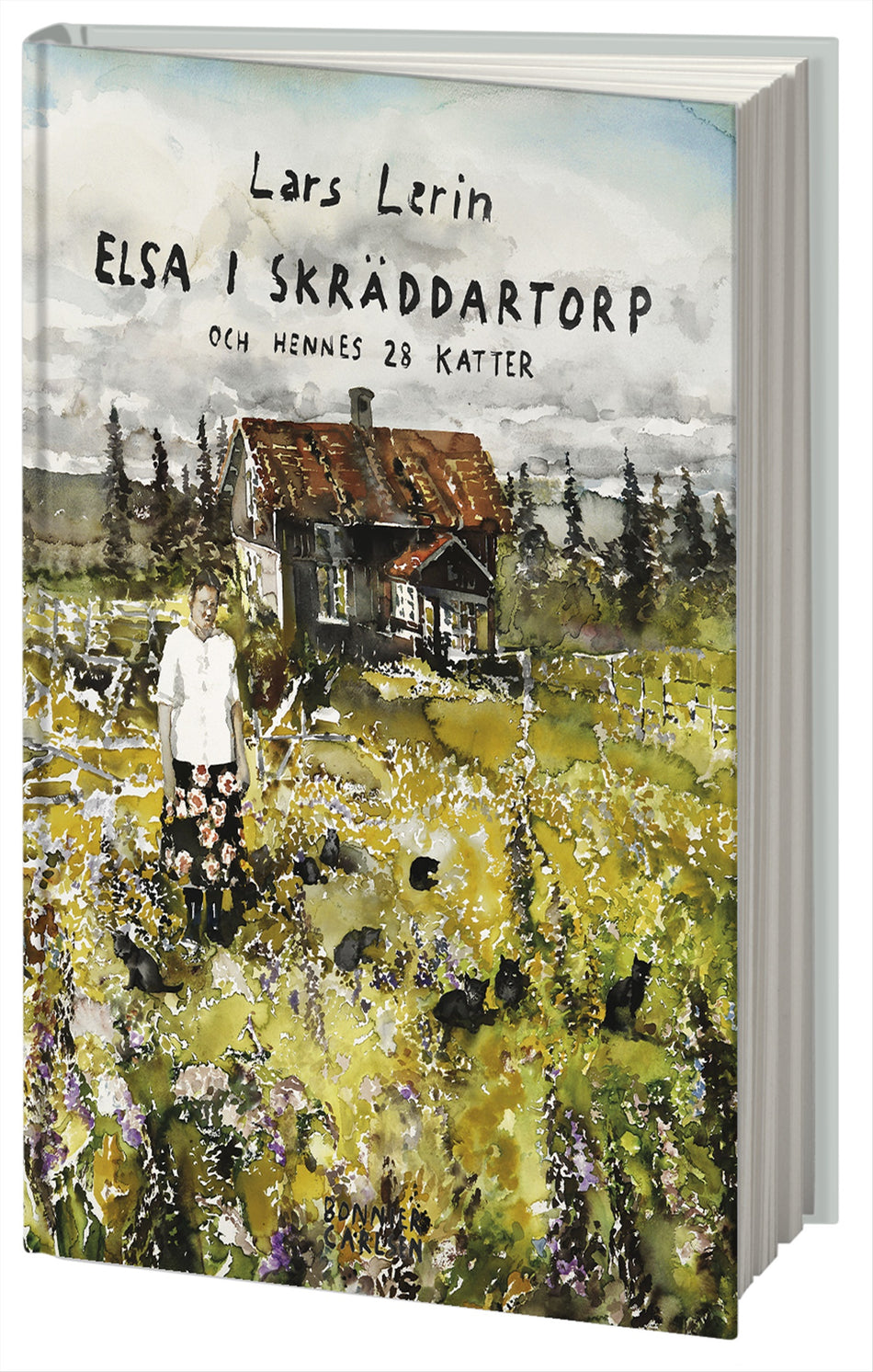 Valokuva kirjasta Lars Lerin Elsa i Skräddartorp och hennes 28 katter, kuuluu tuoteryhmään Ruots lapset nuoret ja sarjakuvat.