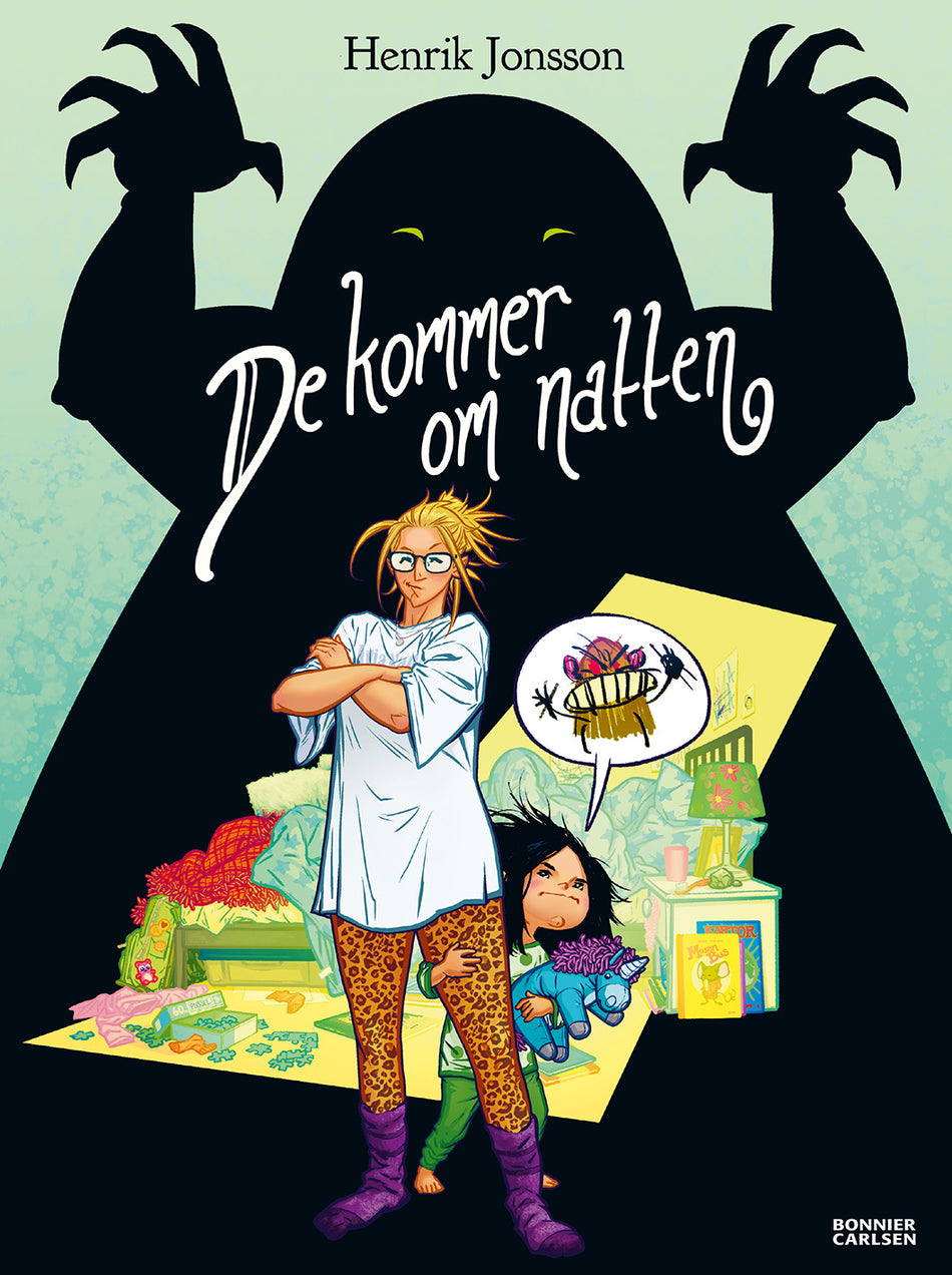 Valokuva kirjasta Henrik Jonsson De kommer om natten, kuuluu tuoteryhmään Ruots lapset nuoret ja sarjakuvat.