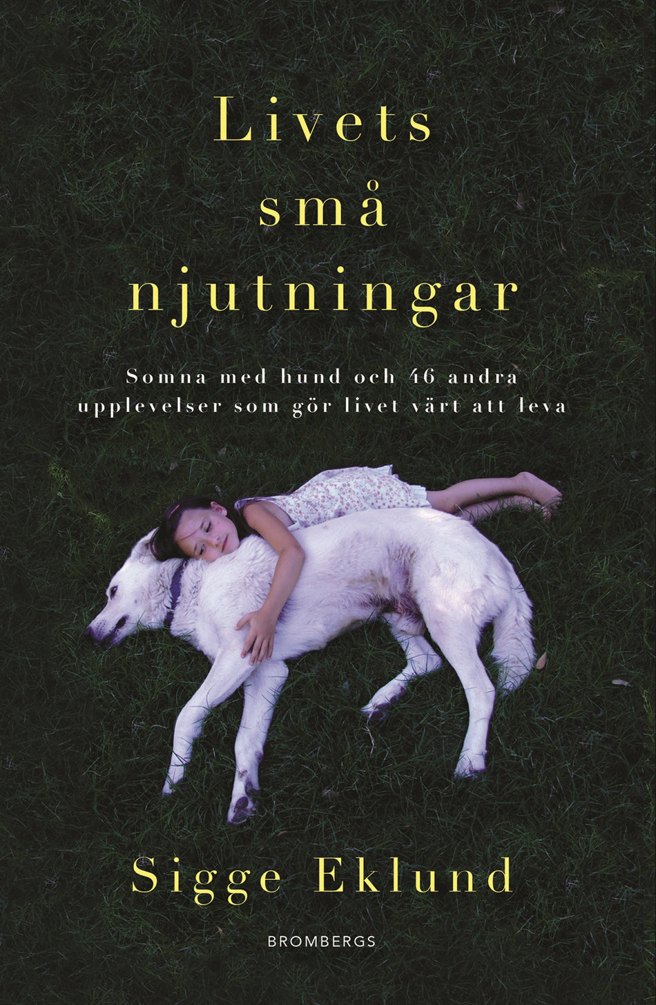 Valokuva kirjasta Sigge Eklund Livets små njutningar : somna med hund och 46 andra upplevelser som gör livet värt att leva, kuuluu tuoteryhmään Ruots muu tieto.