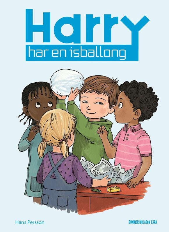 Valokuva kirjasta Hans Persson Harry har en isballong, kuuluu tuoteryhmään Ruots lapset nuoret ja sarjakuvat.