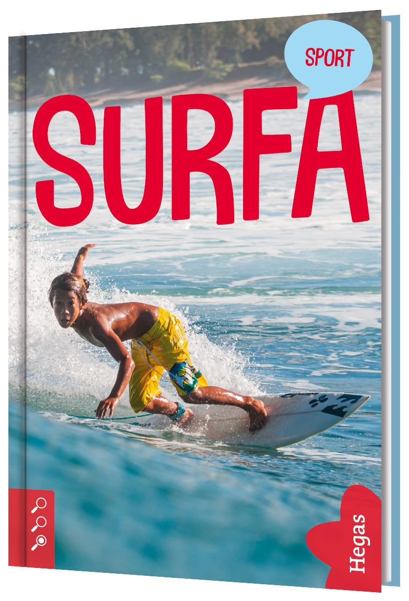 Valokuva kirjasta  Surfa, kuuluu tuoteryhmään Ruots lapset nuoret ja sarjakuvat.