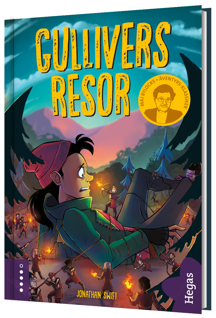 Valokuva kirjasta Jonathan Swift Gullivers resor, kuuluu tuoteryhmään Ruots lapset nuoret ja sarjakuvat.