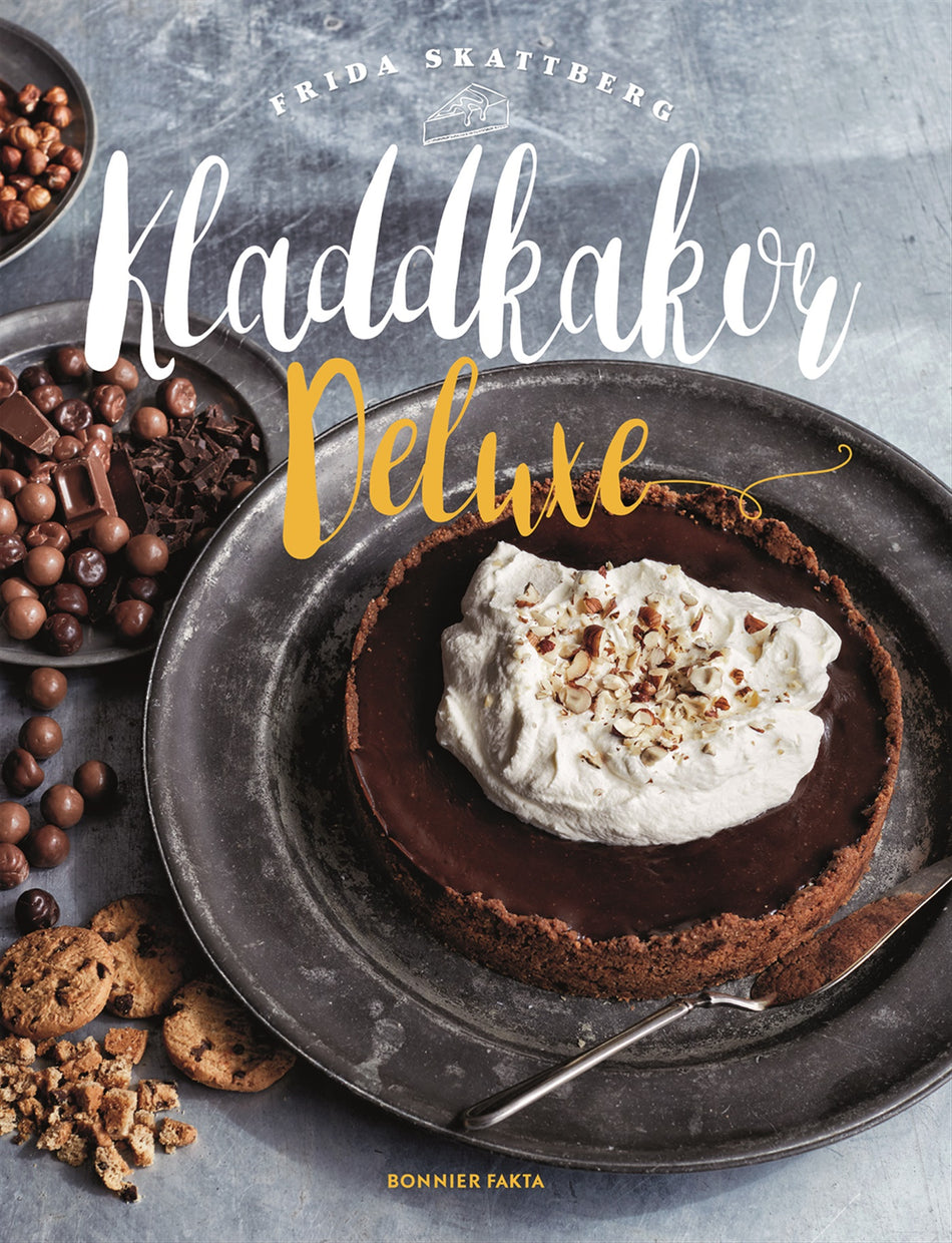 Valokuva kirjasta Frida Skattberg Kladdkakor deluxe, kuuluu tuoteryhmään Ruots harrasteet taide.