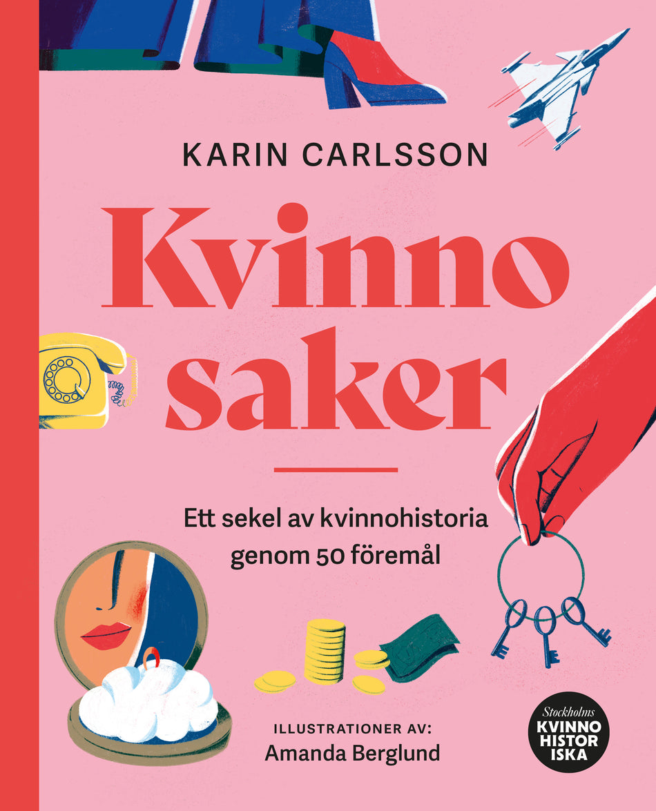 Valokuva kirjasta Karin Carlsson Kvinnosaker, kuuluu tuoteryhmään Ruots muu tieto.