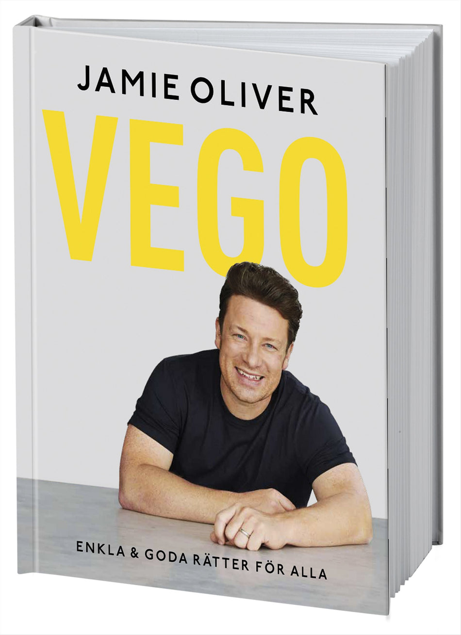 Valokuva kirjasta Jamie Oliver Vego : enkla &amp; goda rätter för alla, kuuluu tuoteryhmään Ruots harrasteet taide.