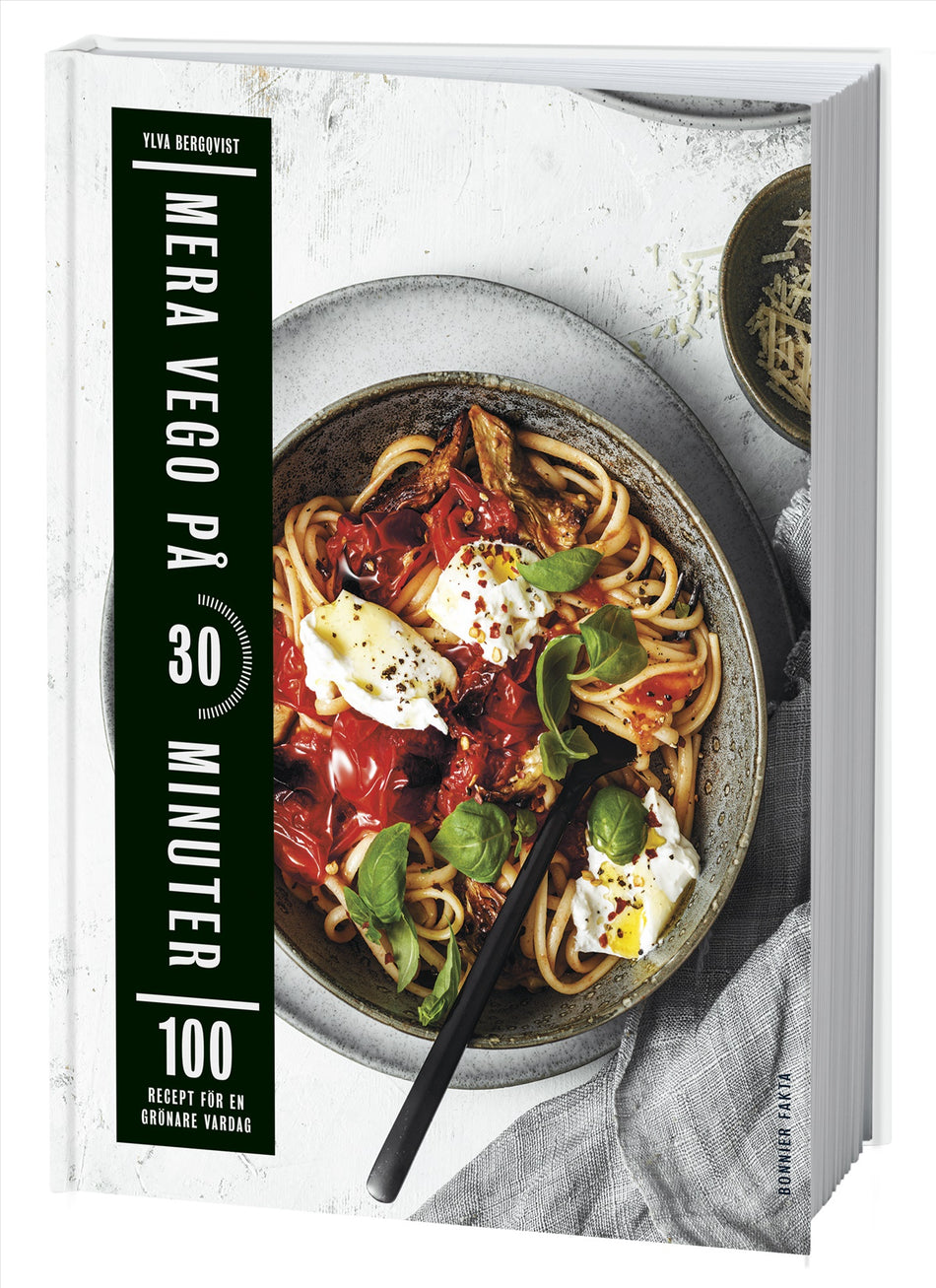 Valokuva kirjasta Ylva Bergqvist Mera vego på 30 minuter, kuuluu tuoteryhmään Ruots harrasteet taide.