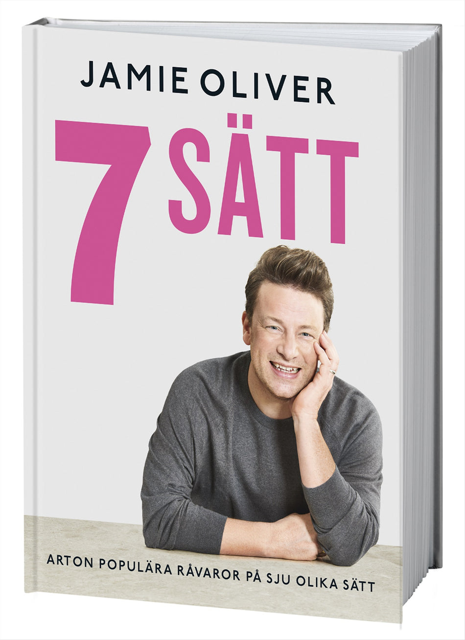 Valokuva kirjasta Jamie Oliver 7 sätt, kuuluu tuoteryhmään Ruots harrasteet taide.