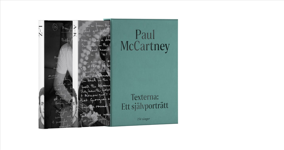 Valokuva kirjasta Paul McCartney Paul McCartney: Texterna. Ett självporträtt : Mitt liv i 154 sånger, kuuluu tuoteryhmään Ruots muu tieto.