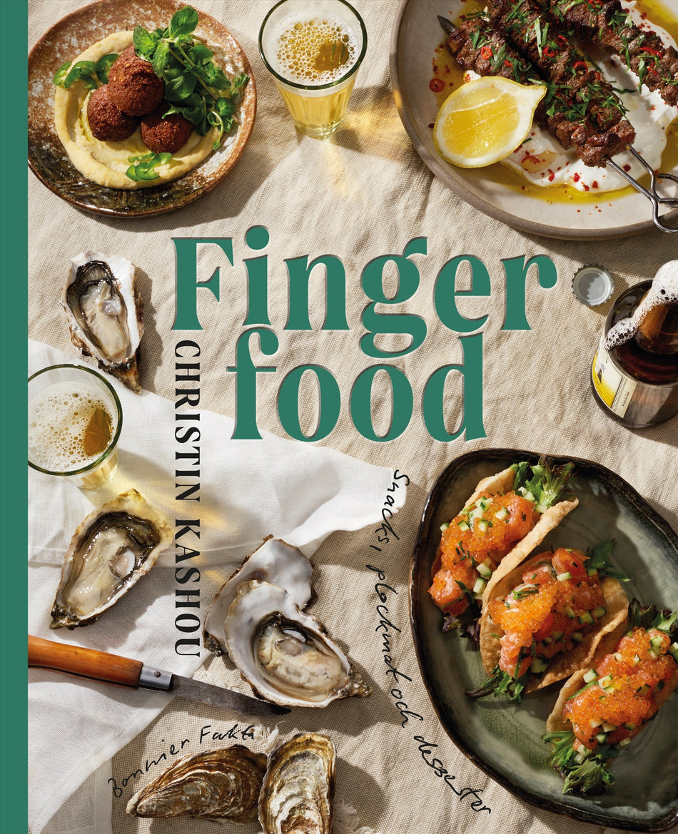 Valokuva kirjasta Christin Kashou Finger food : snacks, plockmat och desserter, kuuluu tuoteryhmään Ruots harrasteet taide.