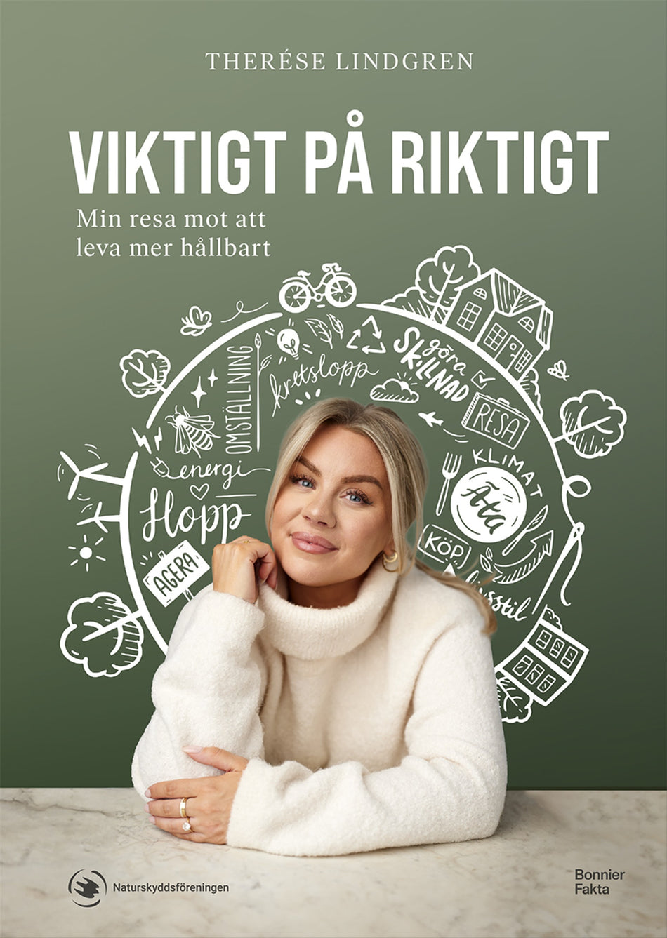 Valokuva kirjasta Therése Lindgren / Naturskyddsföreningen Viktigt på riktigt : min resa mot att leva mer hållbart, kuuluu tuoteryhmään Ruots muu tieto.