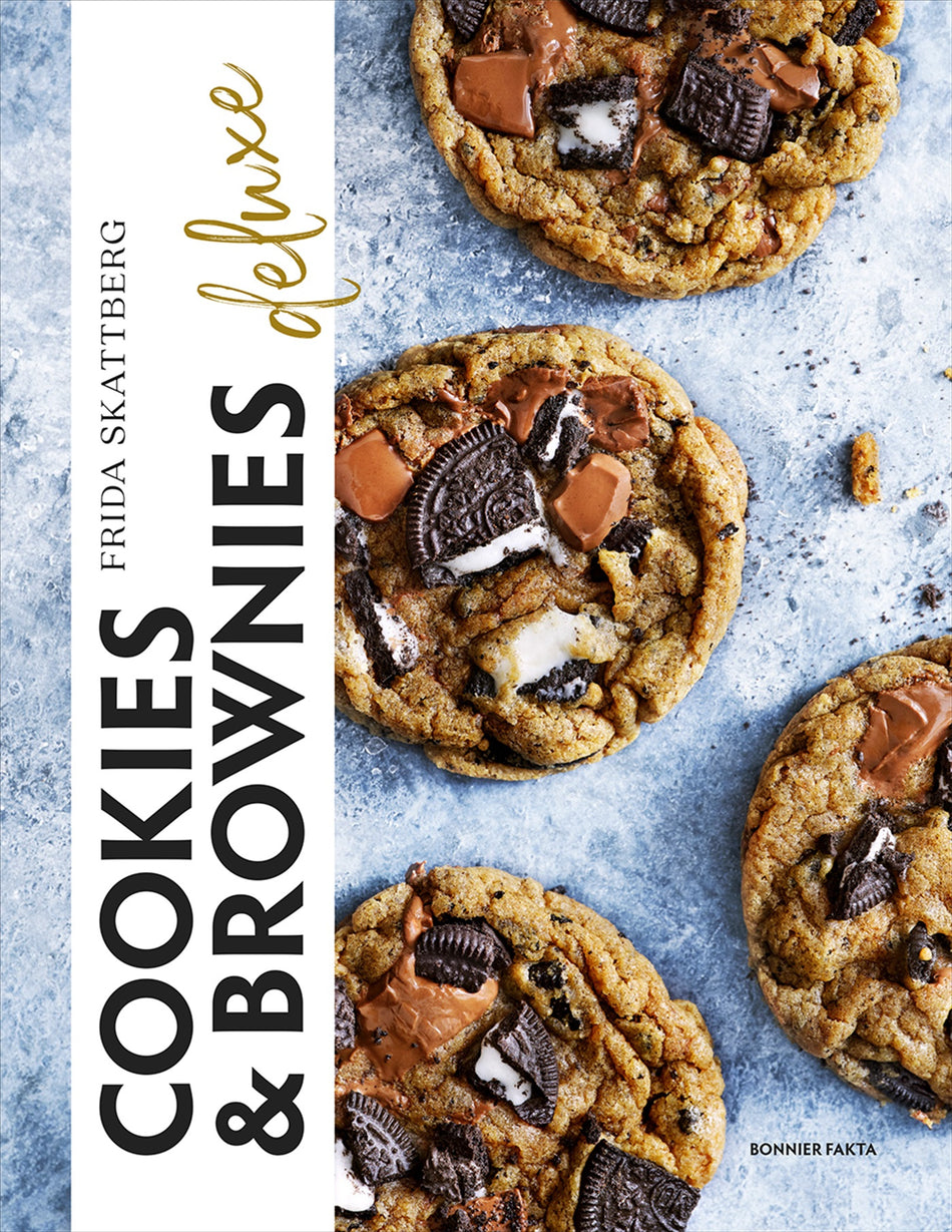 Valokuva kirjasta Frida Skattberg Cookies &amp; brownies deluxe, kuuluu tuoteryhmään Ruots harrasteet taide.