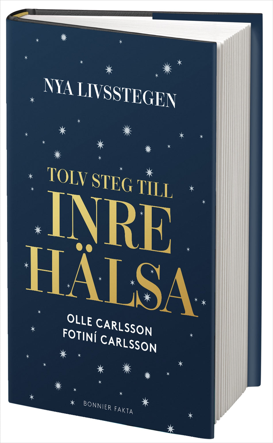 Valokuva kirjasta Olle Carlsson / Fotiní Carlsson Nya livsstegen : tolv steg till inre hälsa, kuuluu tuoteryhmään Ruots muu tieto.