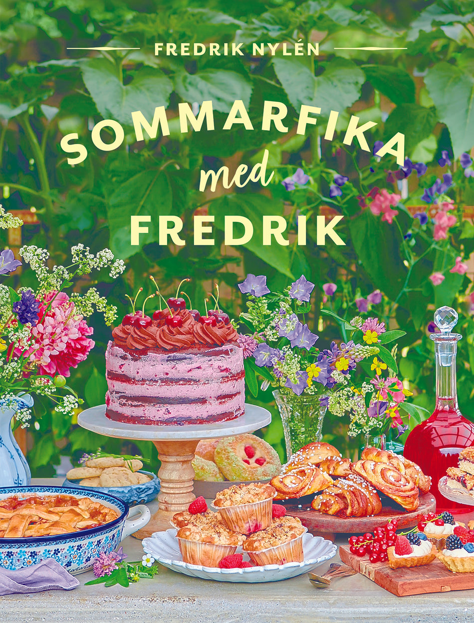 Valokuva kirjasta Fredrik Nylén Sommarfika med Fredrik, kuuluu tuoteryhmään Ruots harrasteet taide.