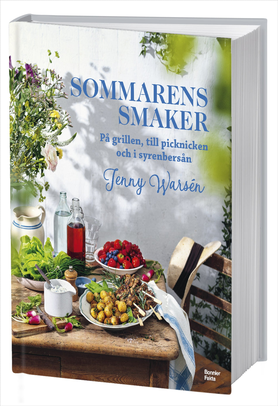 Valokuva kirjasta Jenny Warsén Sommarens smaker : På grillen, till picknicken och i syrenbersån, kuuluu tuoteryhmään Ruots harrasteet taide.